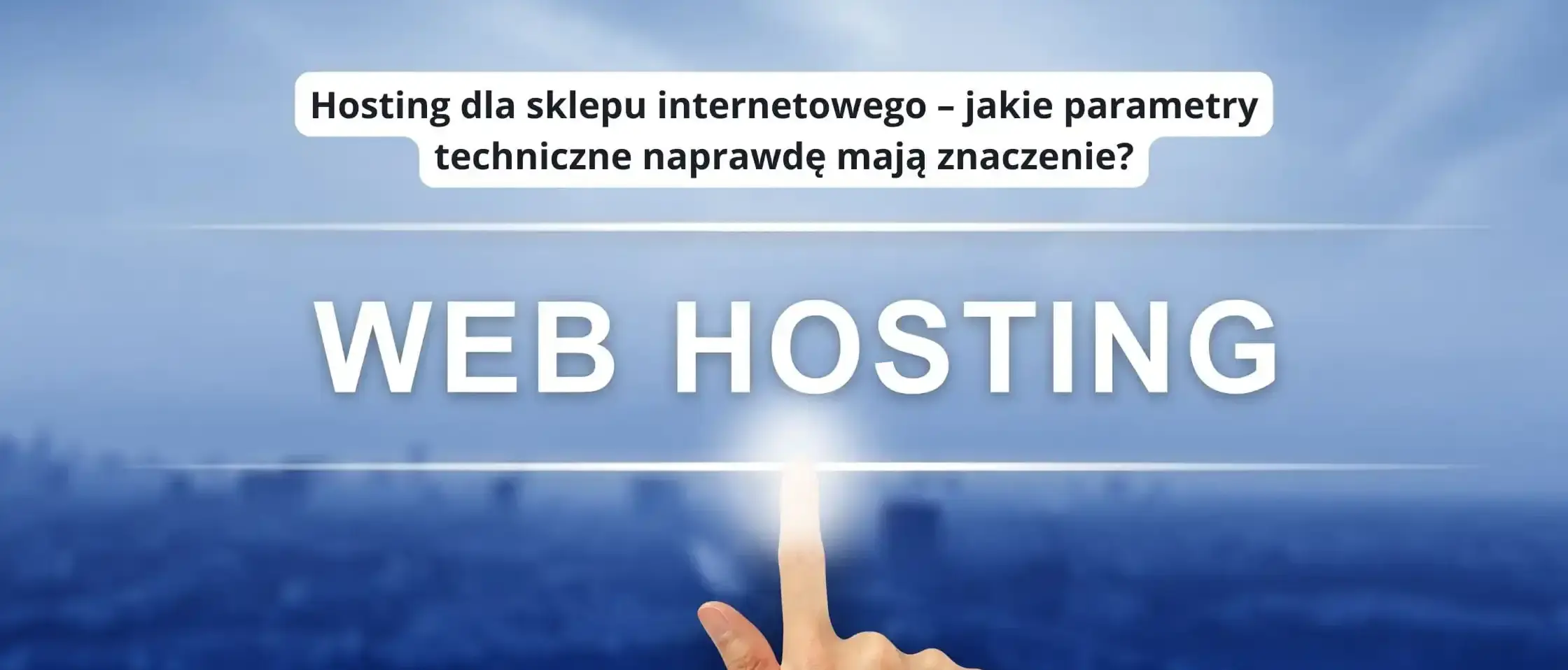 Wybór hostingu dla sklepu online większość właścicieli traktuje jak formalność
