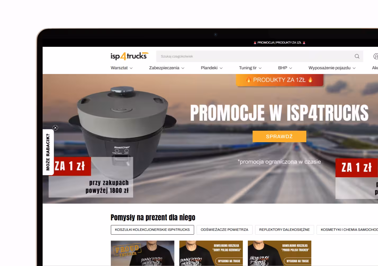 ISP4Trucks – sklep z akcesoriami TIR