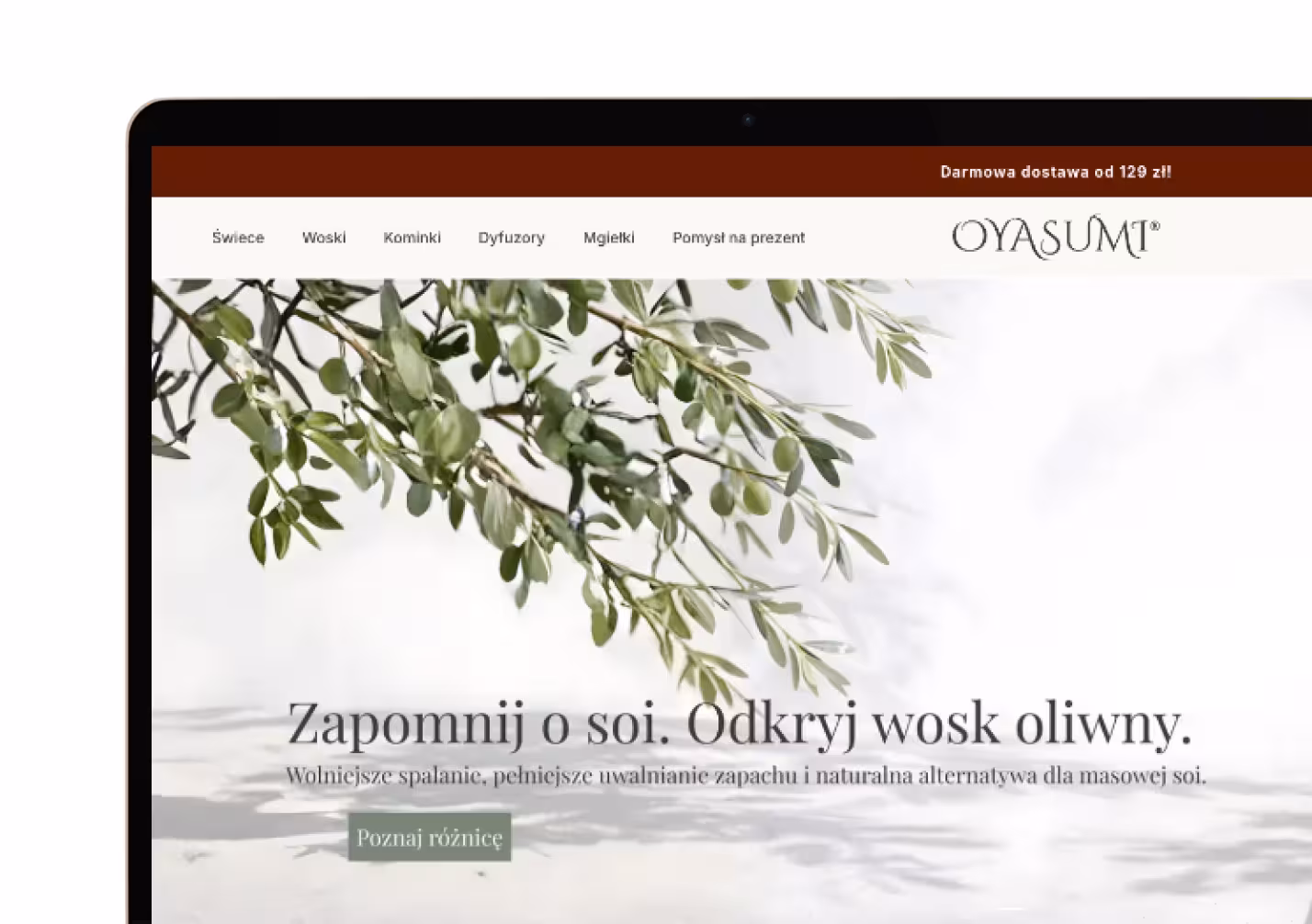 Oyasumi – świece zapachowe z wosku oliwnego