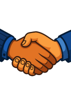 Uścisk dłoni – długoterminowa współpraca Shopify